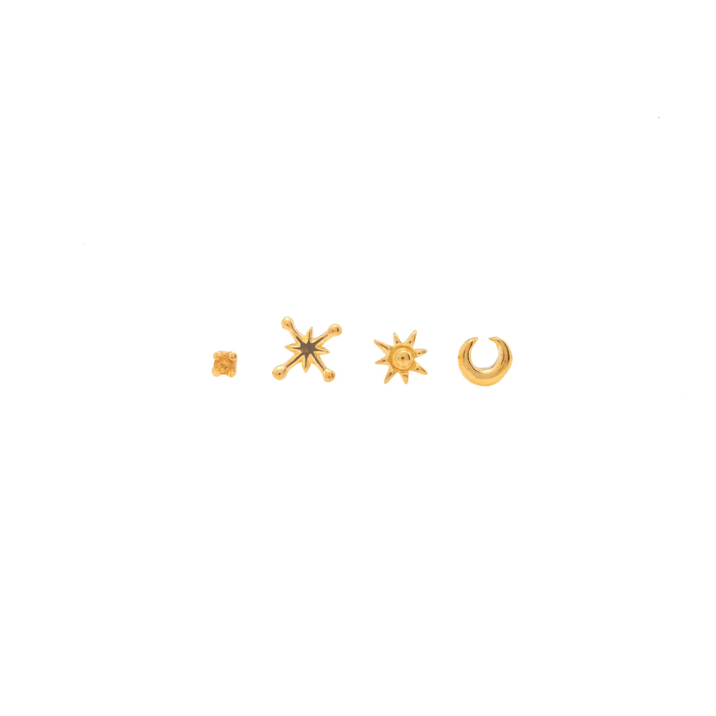 Celestial Stud Earring Set