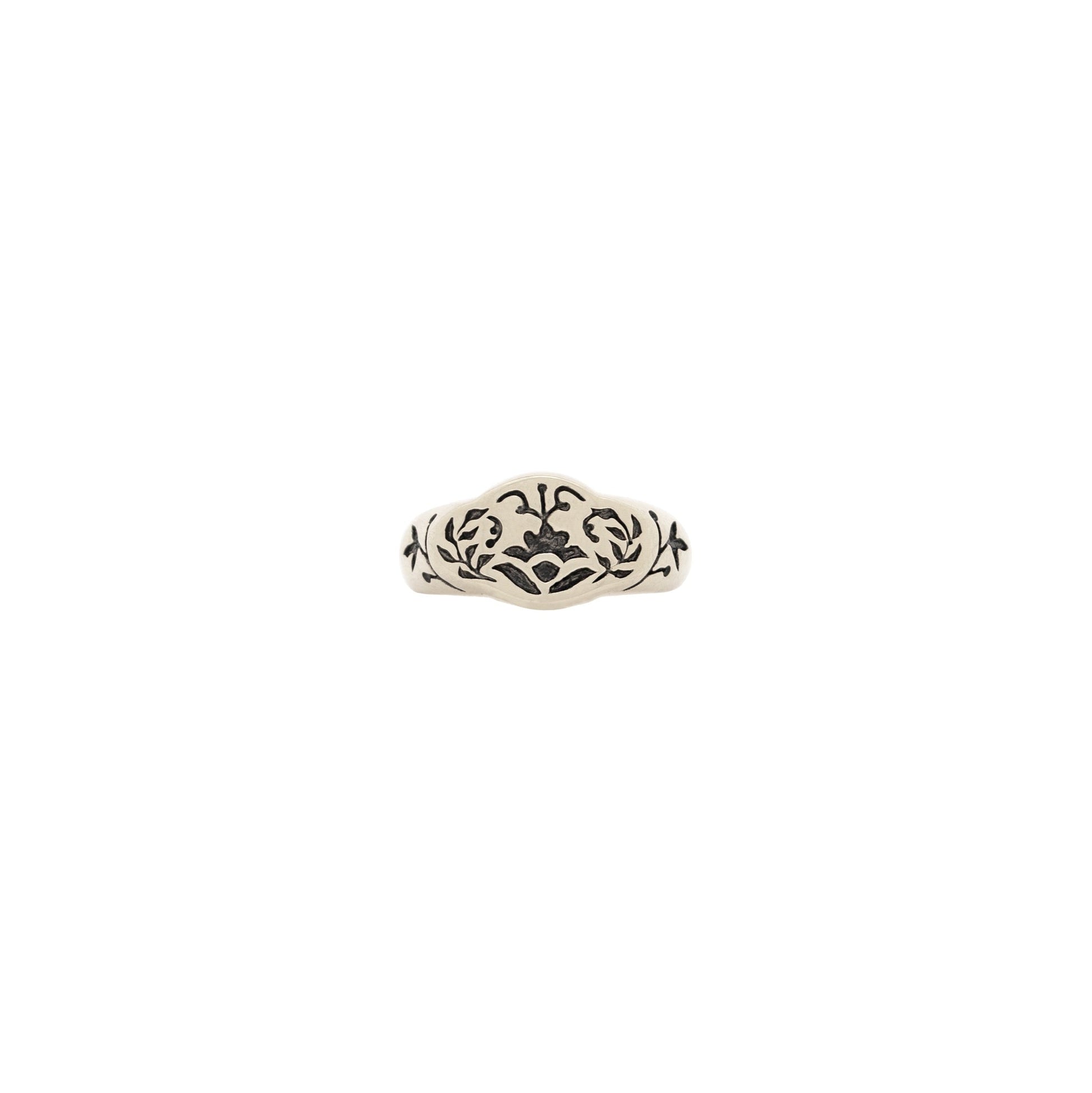 Unisex Botanical Flower Ring - Hunt Of Hounds