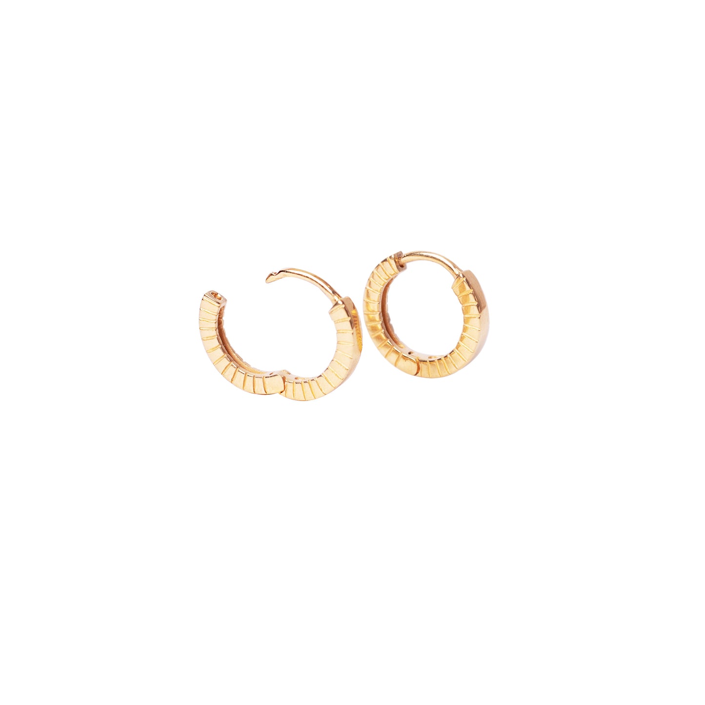 Radiant Huggie Earrings