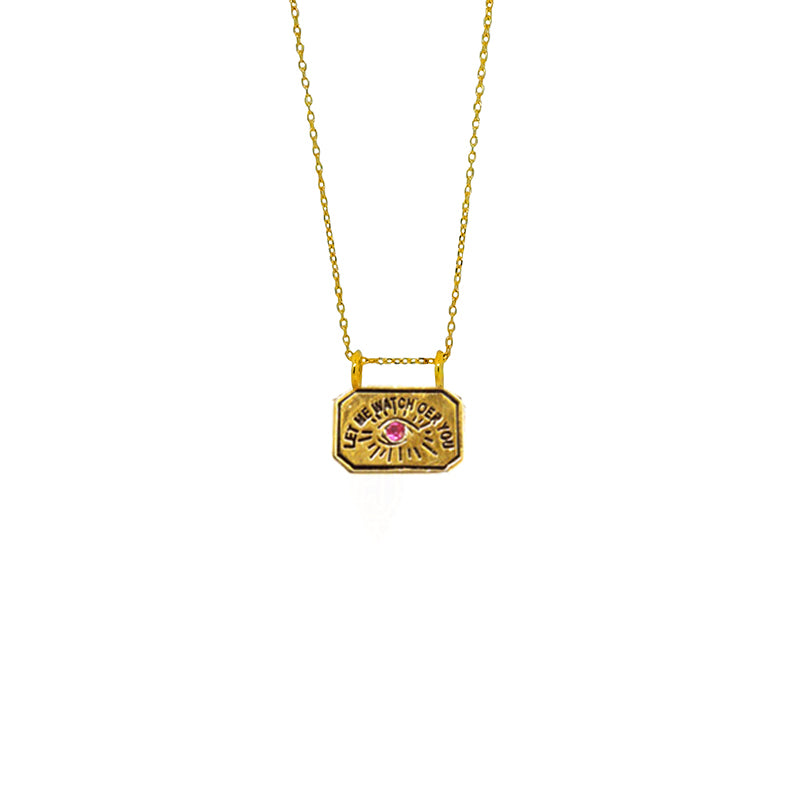 Let Me Watch O'er You Necklace