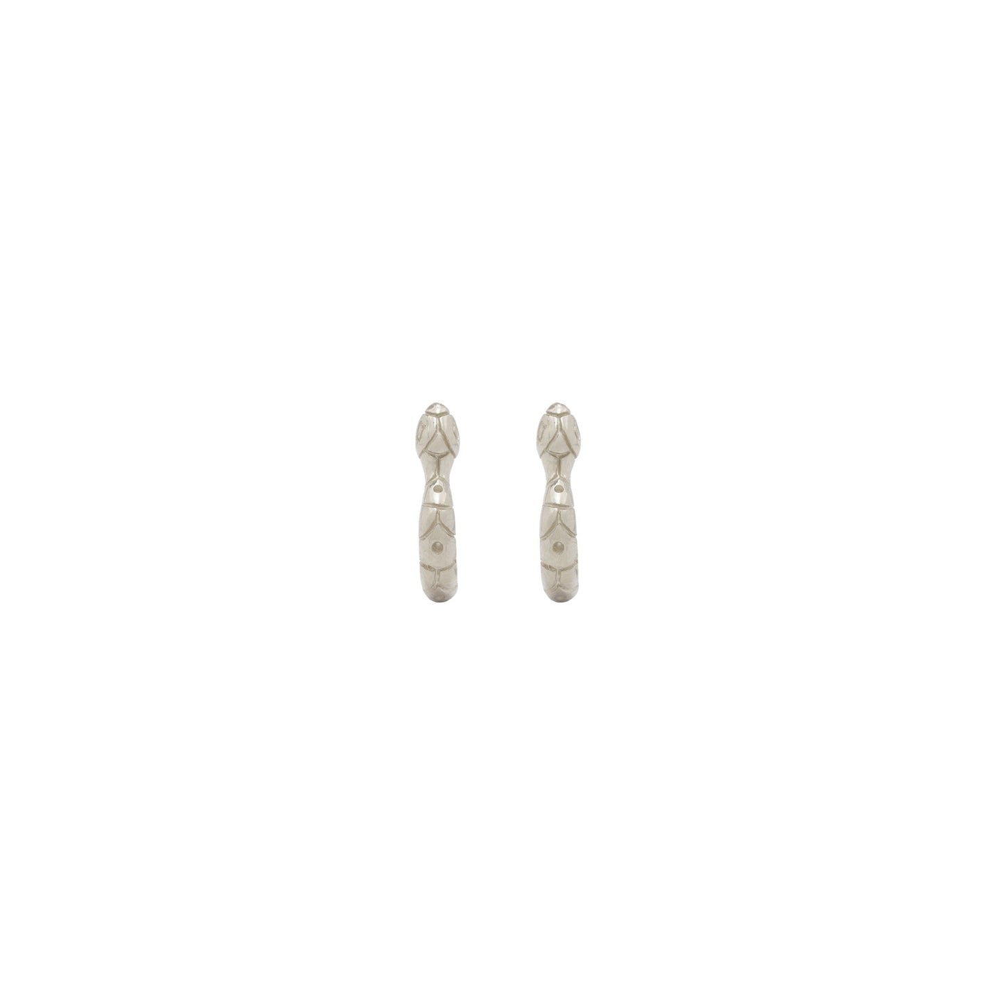 Serpent Hoop Earrings