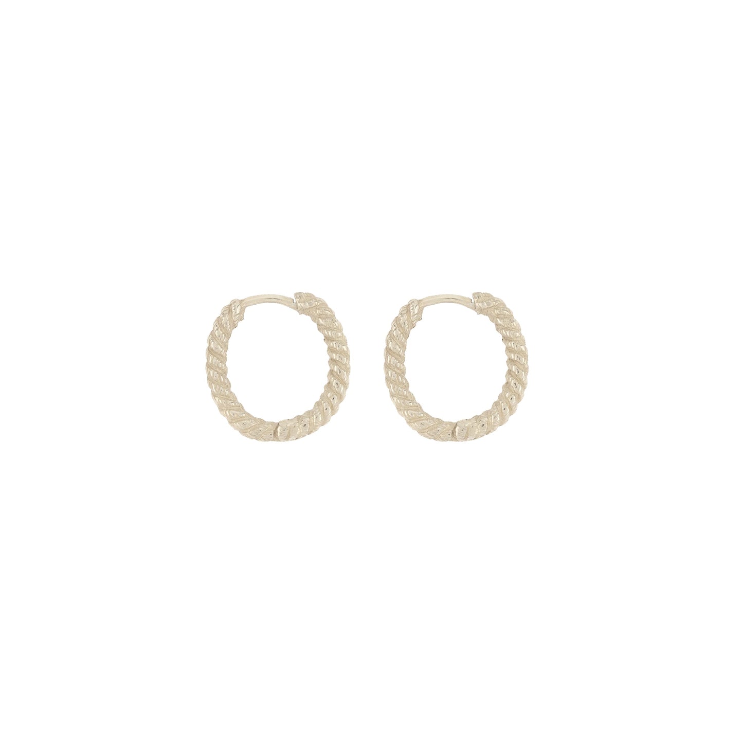 Rope Hoop Earrings