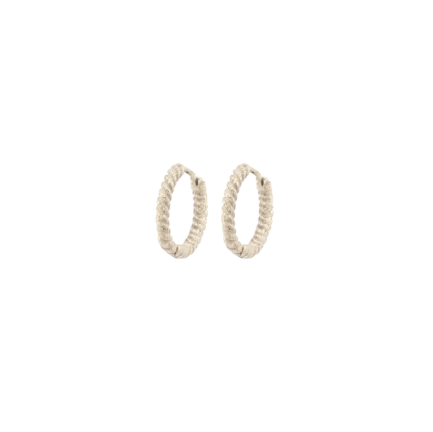Rope Hoop Earrings
