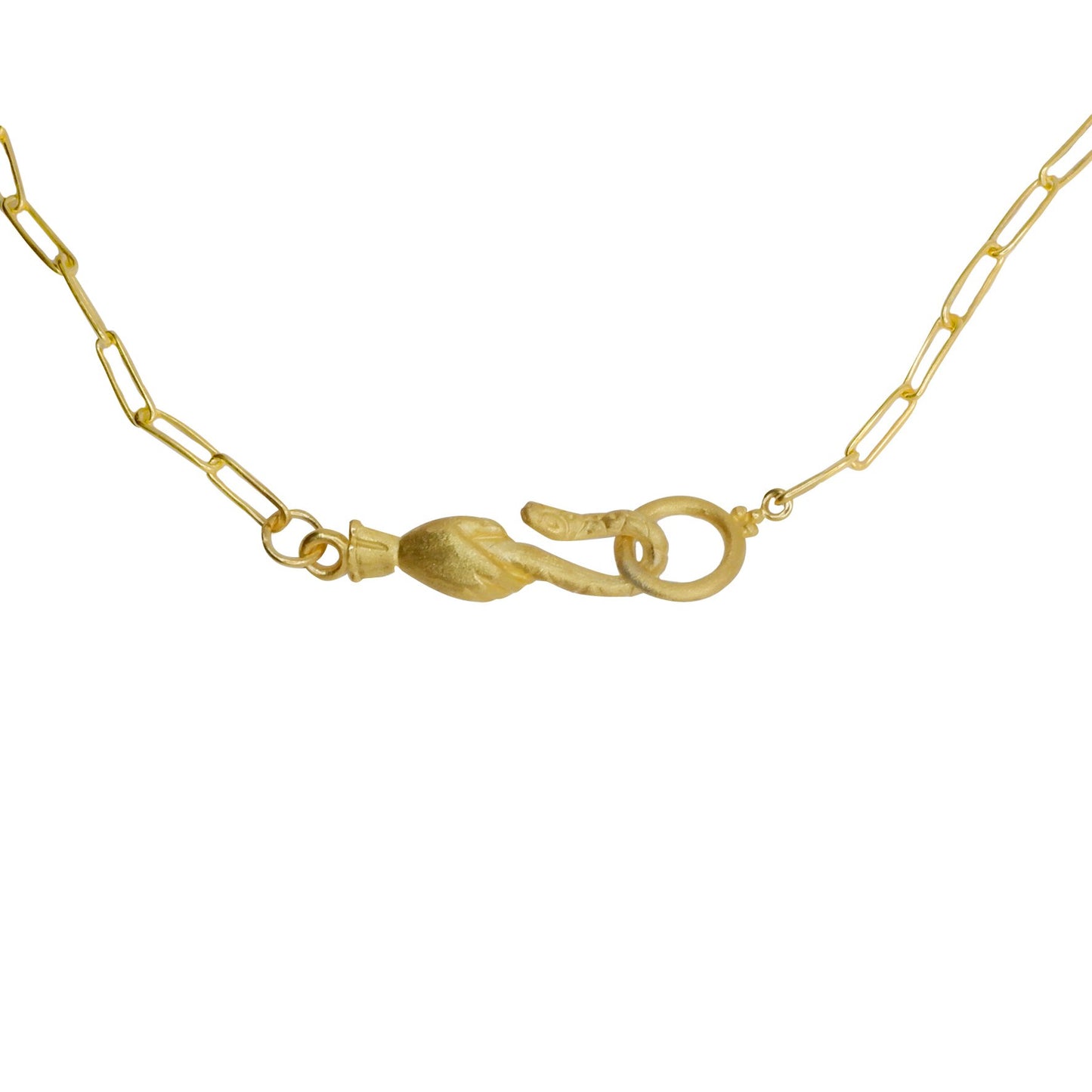 Serpent Hook Chain Necklace