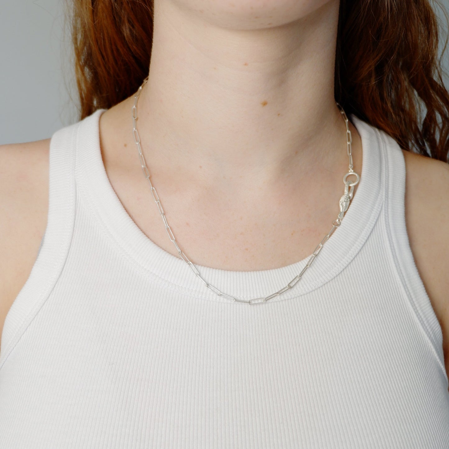 Serpent Hook Chain Necklace