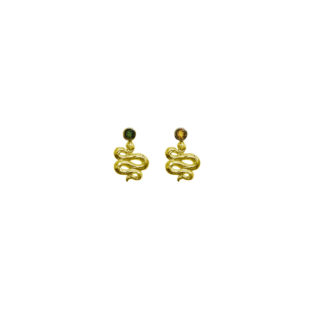 Serpent Stud Earrings
