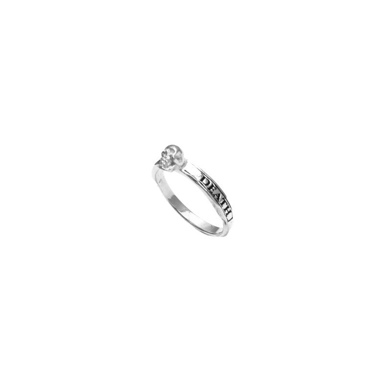 Hunt Of Hounds Till Death Ring in Silver