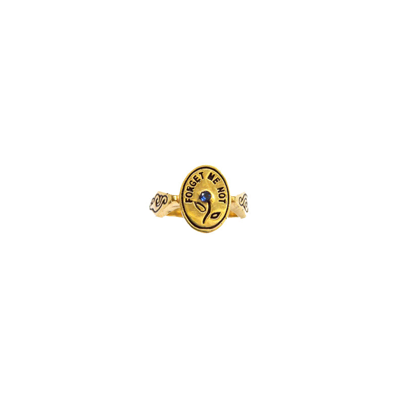 Hunt Of Hounds Forget Me Not Ring