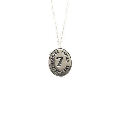 Fortune Favors The Brave Necklace