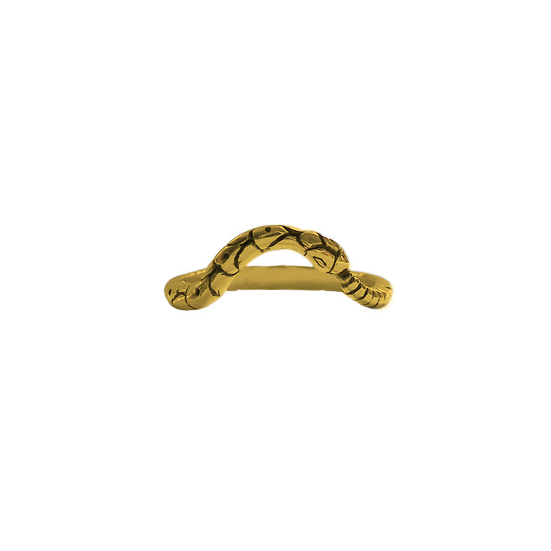 Hunt Of Hounds - Curved Serpent Ring