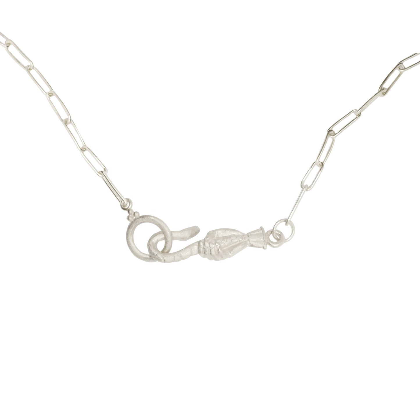 Serpent Hook Chain Necklace
